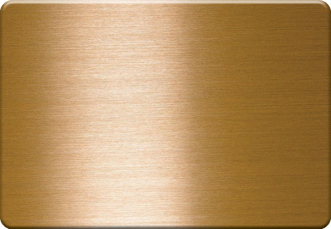 El panel compuesto de aluminio cepillado peso ligero para la anchura constructiva de la decoración 1220m m